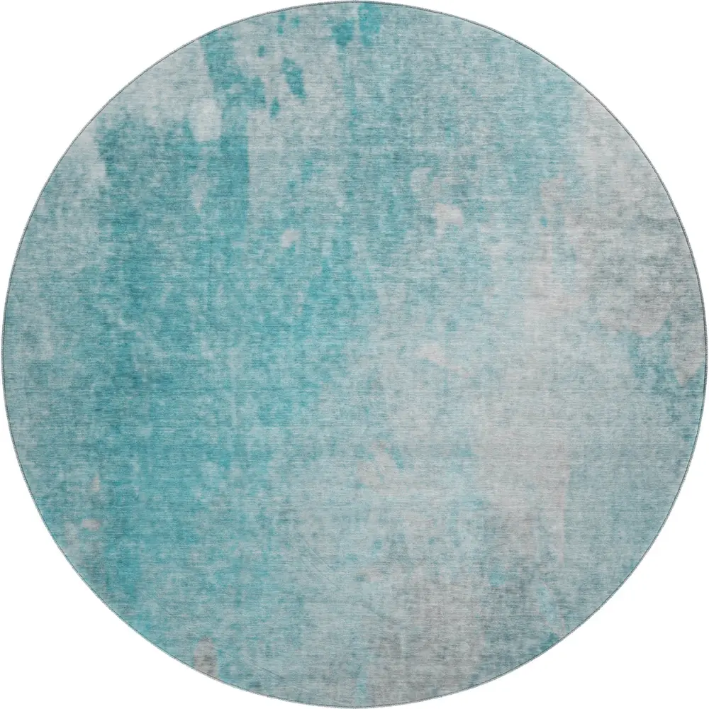 Mayfield AMF562 Teal 8' x 8' Rug