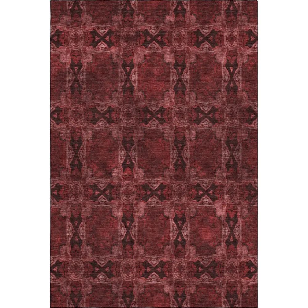 Mayfield AMF564 Burgundy 8' x 10' Rug