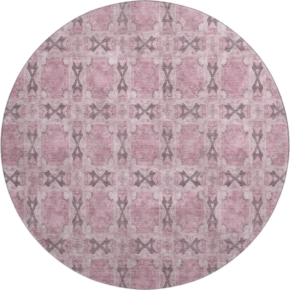 Mayfield AMF564 Pink 8' x 8' Rug