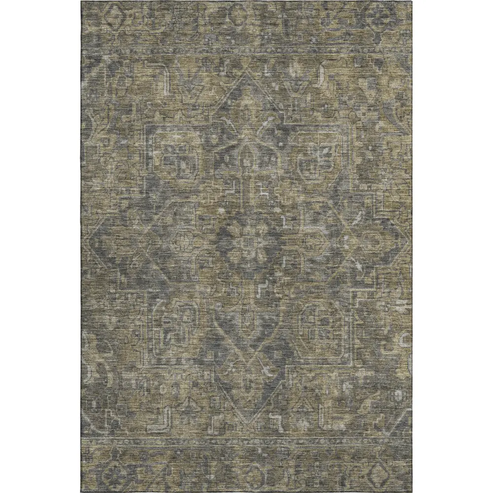 Mayfield AMF571 Chocolate 3' x 5' Rug