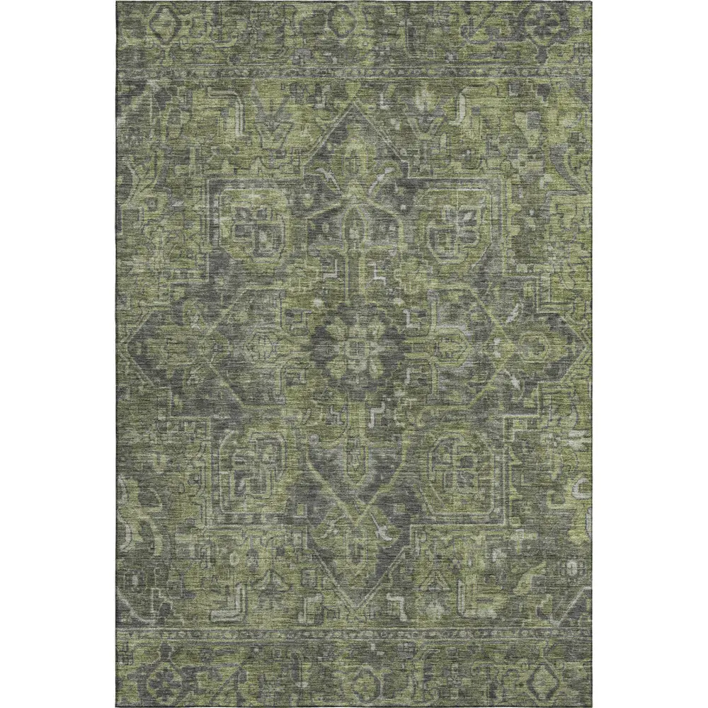 Mayfield AMF571 Green 8' x 10' Rug