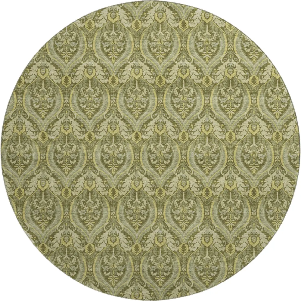 Mayfield AMF572 Green 8' x 8' Rug