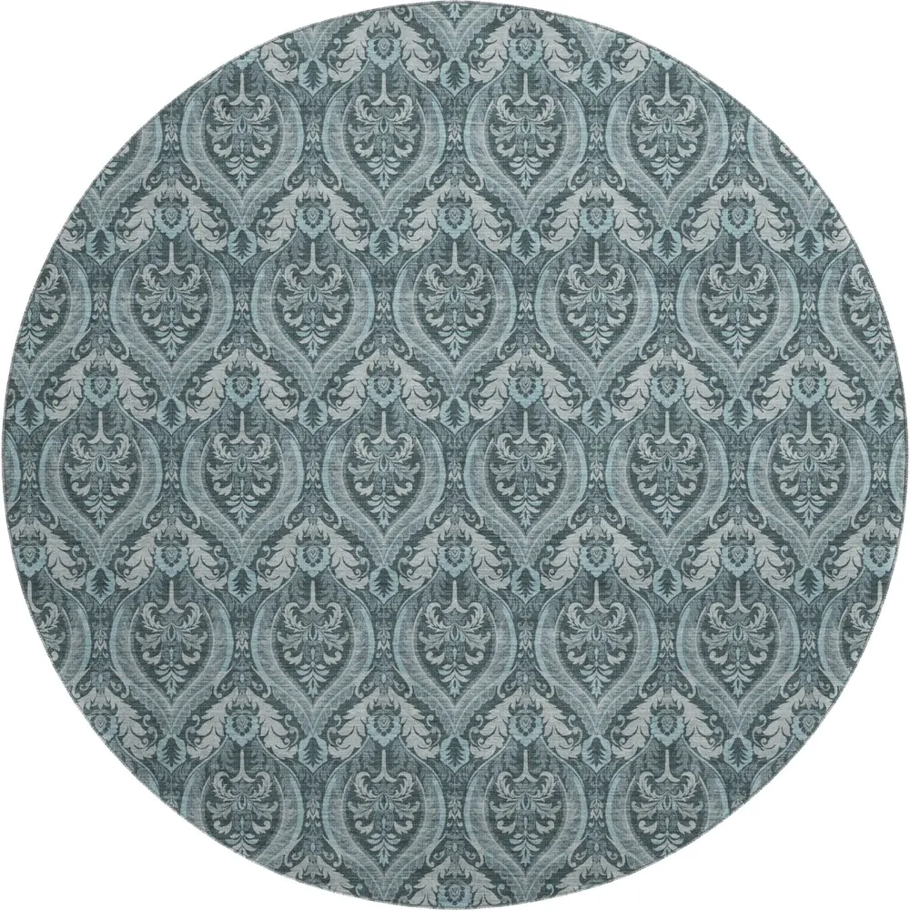 Mayfield AMF572 Teal 8' x 8' Rug