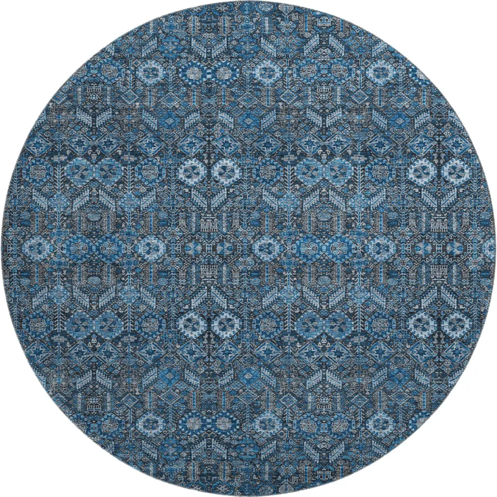 Mayfield AMF574 Blue 8' x 8' Rug