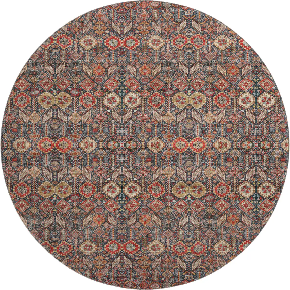 Mayfield AMF574 Red 8' x 8' Rug
