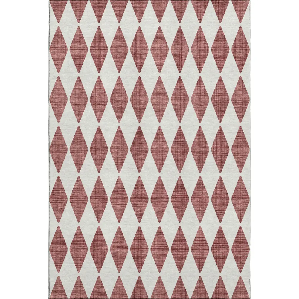 Mayfield AMF578 Burgundy 3' x 5' Rug
