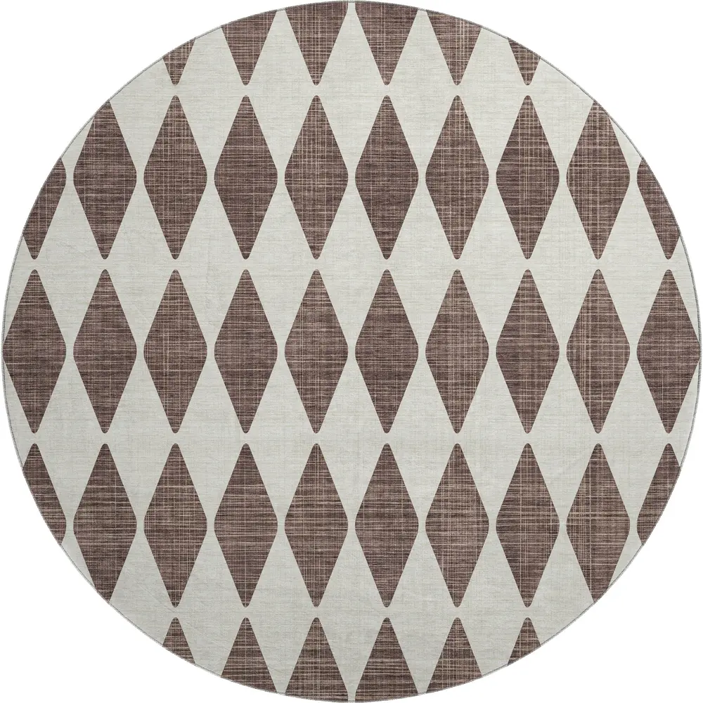 Mayfield AMF578 Brown 8' x 8' Rug