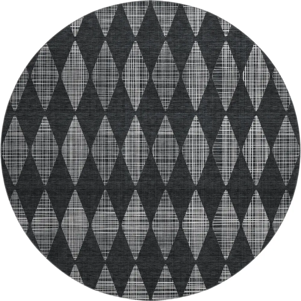 Mayfield AMF578 Charcoal 8' x 8' Rug