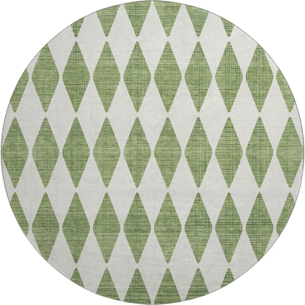 Mayfield AMF578 Green 8' x 8' Rug