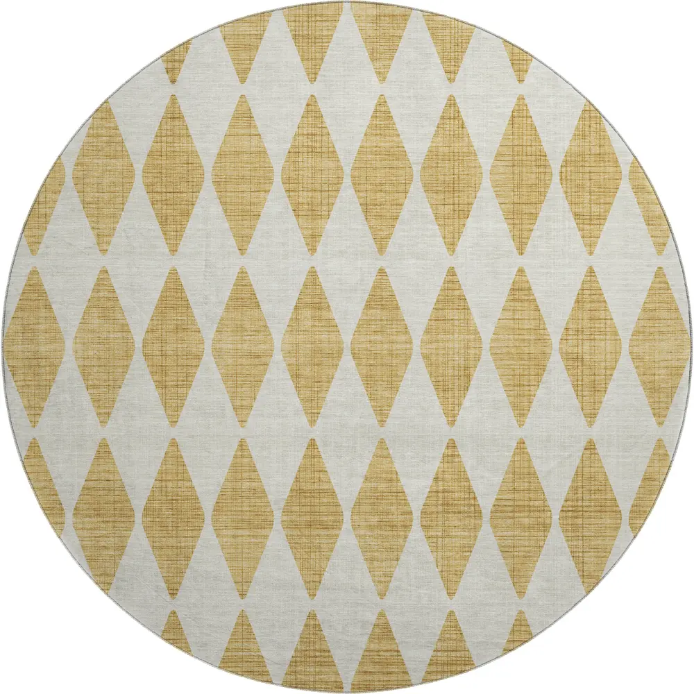 Mayfield AMF578 Gold 8' x 8' Rug