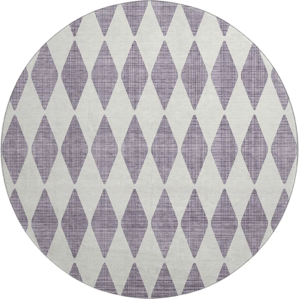 Mayfield AMF578 Purple 8' x 8' Rug