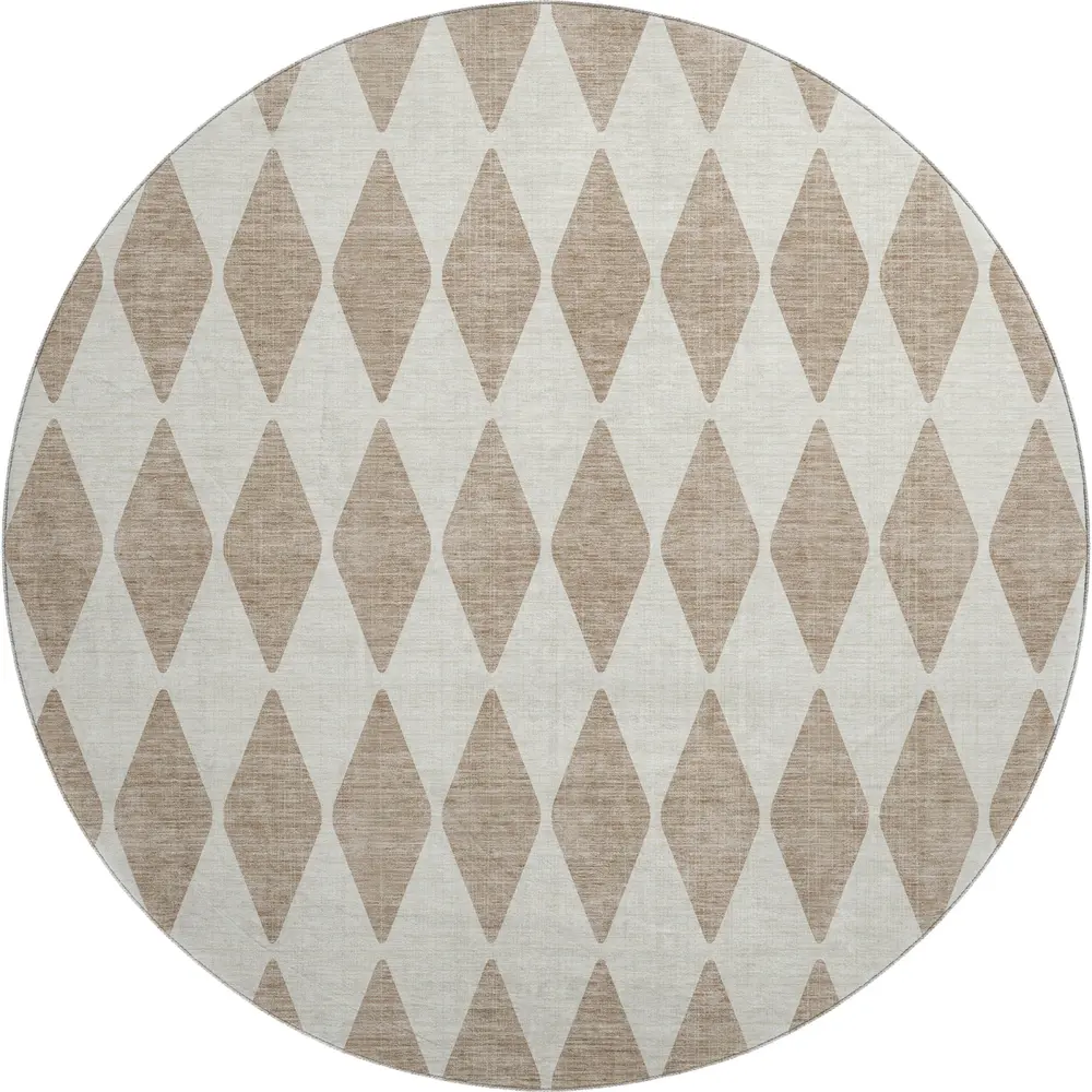 Mayfield AMF578 Taupe 8' x 8' Rug