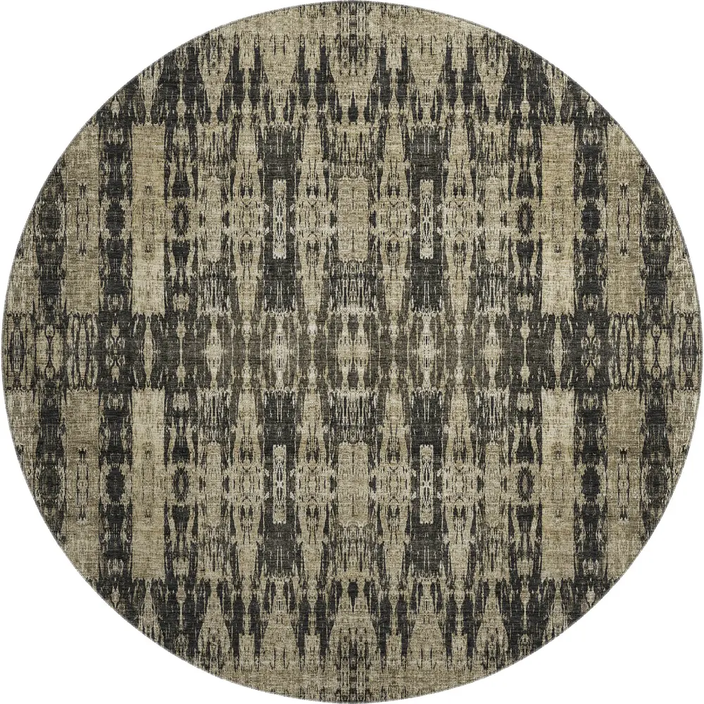 Mayfield AMF580 Black 8' x 8' Rug