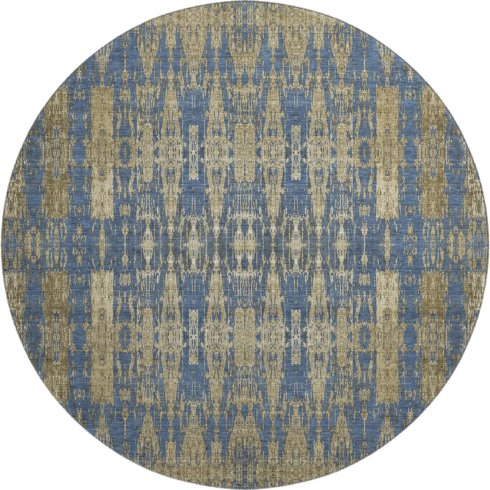 Mayfield AMF580 Blue 8' x 8' Rug