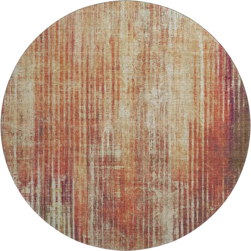 Mayfield AMF582 Paprika 8' x 8' Rug