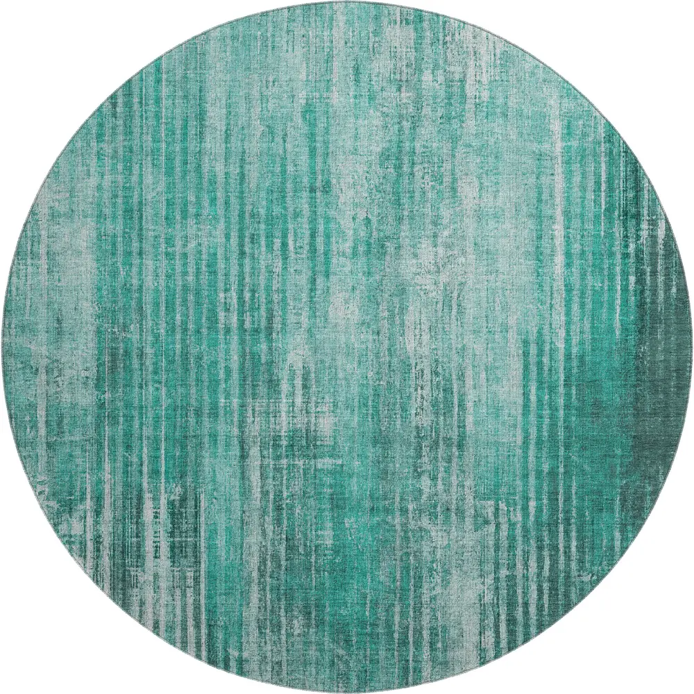 Mayfield AMF582 Teal 8' x 8' Rug