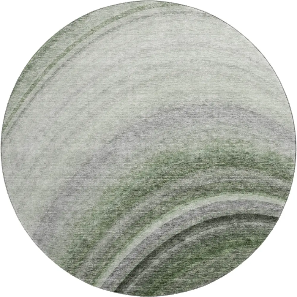 Mayfield AMF584 Green 8' x 8' Rug