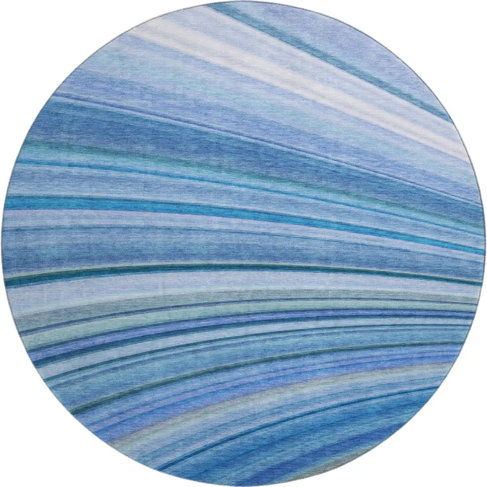 Mayfield AMF585 Blue 8' x 8' Rug