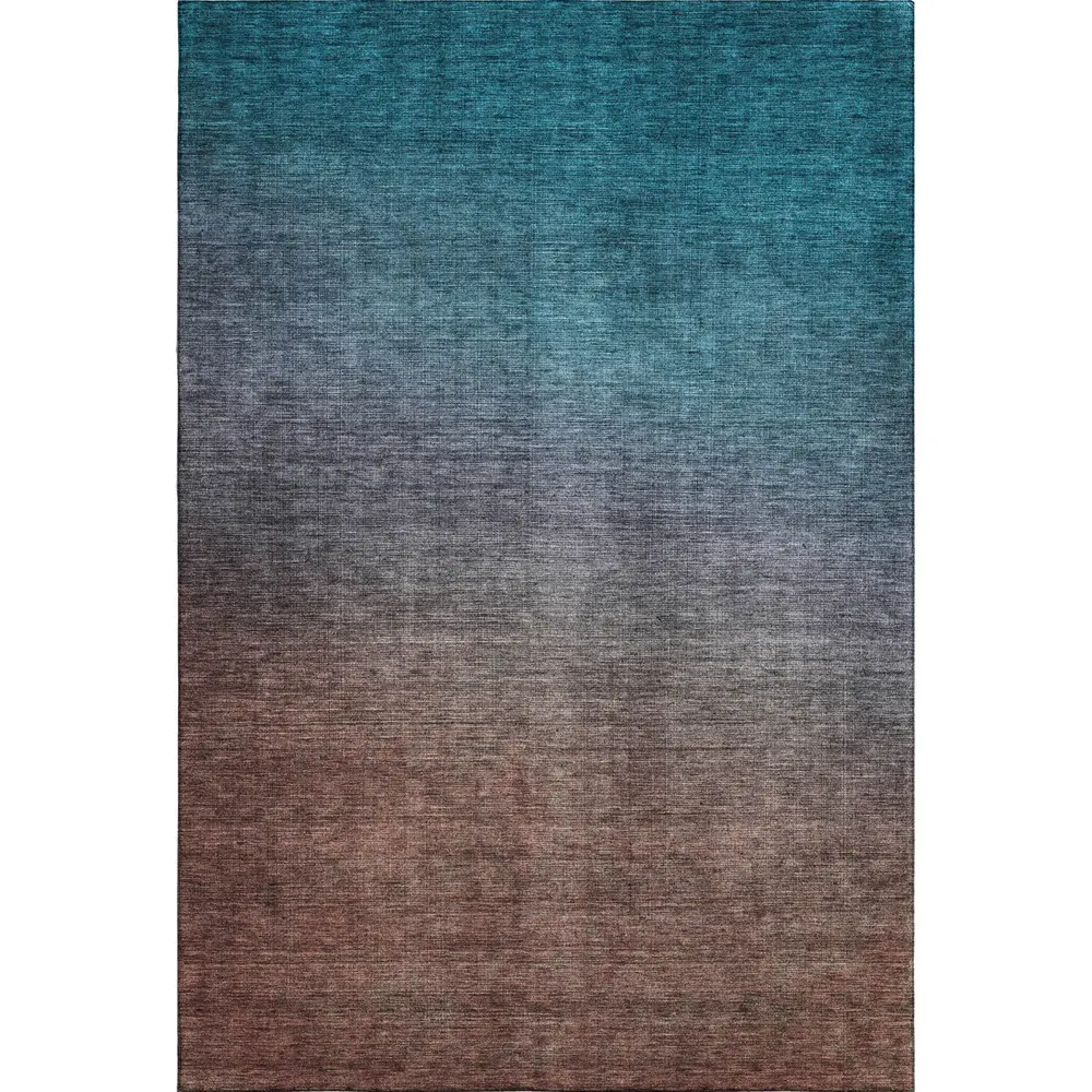 Mayfield AMF587 Teal 3' x 5' Rug
