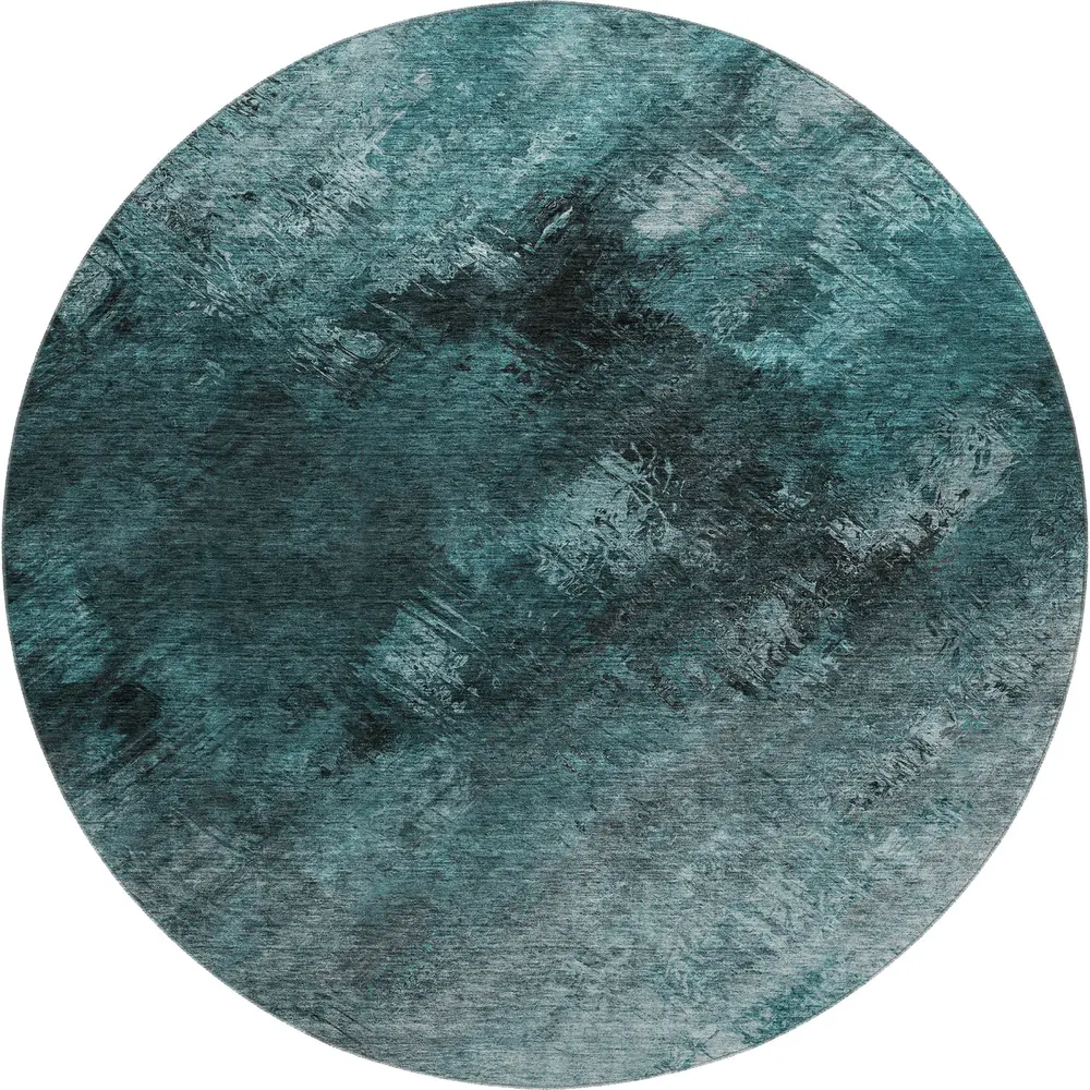 Mayfield AMF590 Teal 8' x 8' Rug
