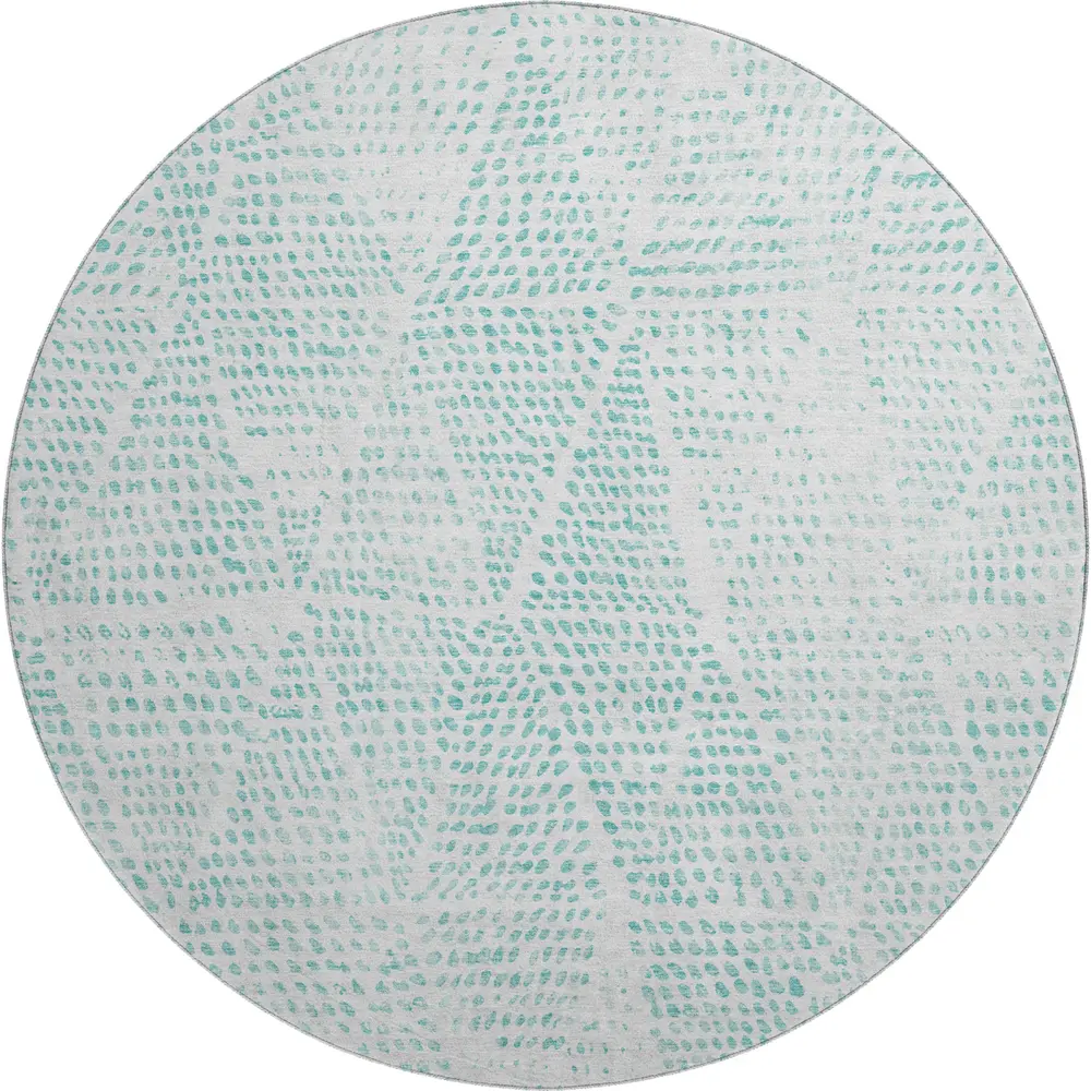 Mayfield AMF591 Aqua 8' x 8' Rug