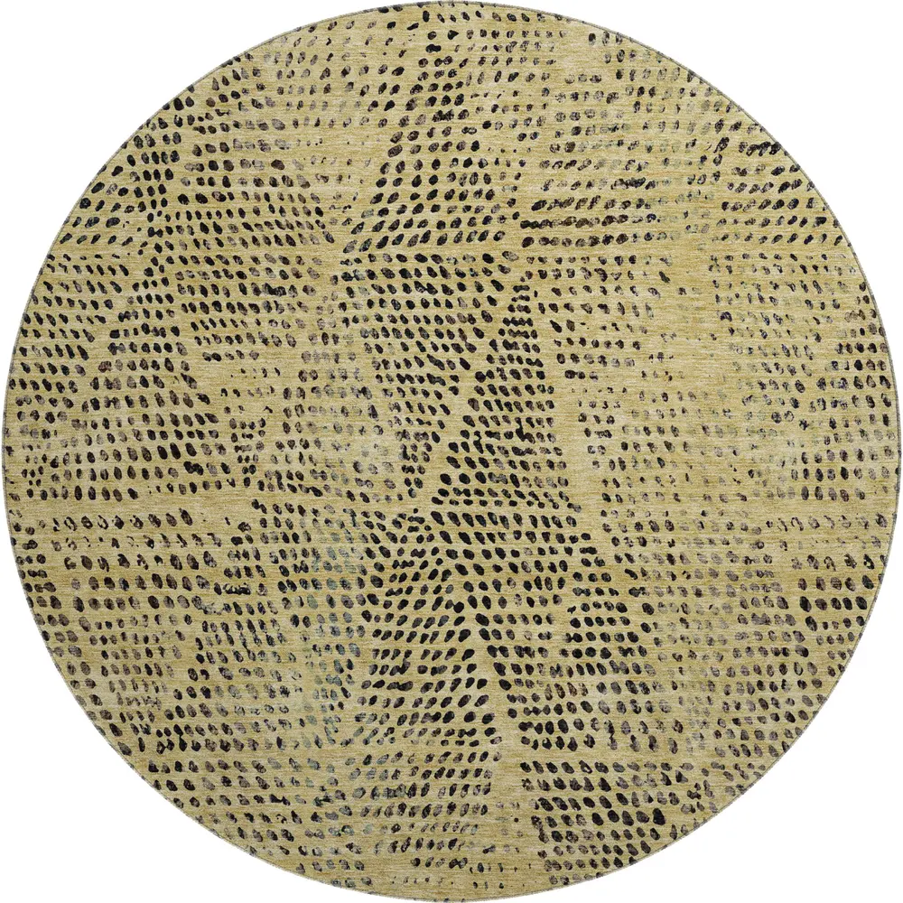 Mayfield AMF591 Gold 8' x 8' Rug