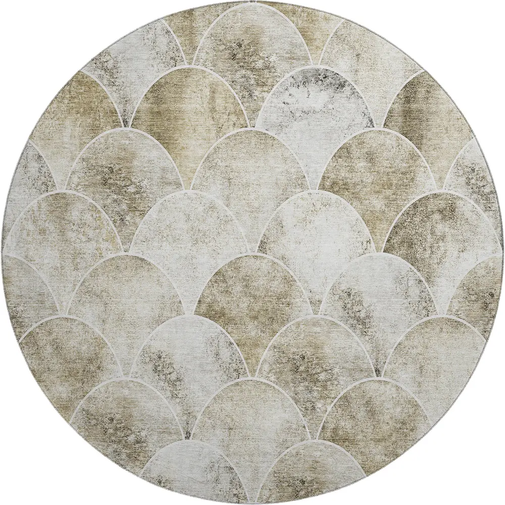 Mayfield AMF594 Beige 8' x 8' Rug