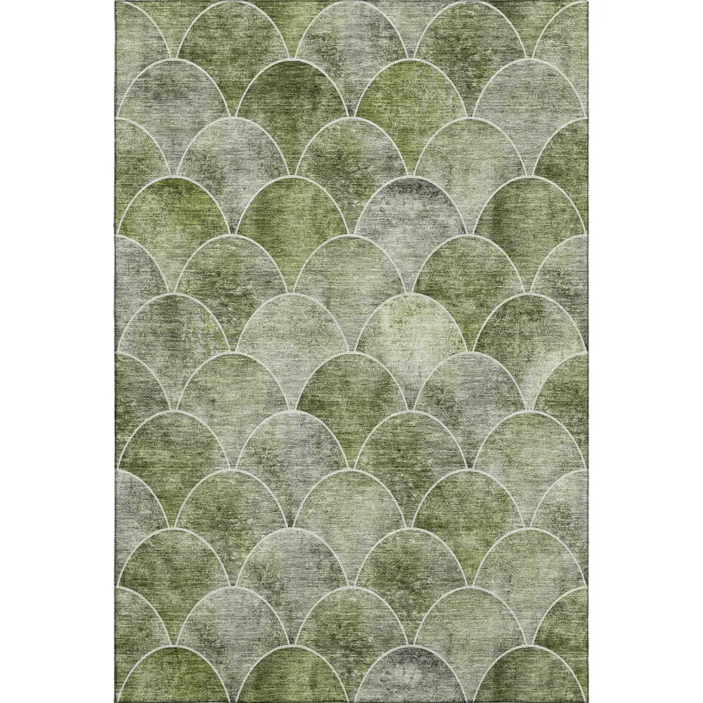 Mayfield AMF594 Green 9' x 12' Rug