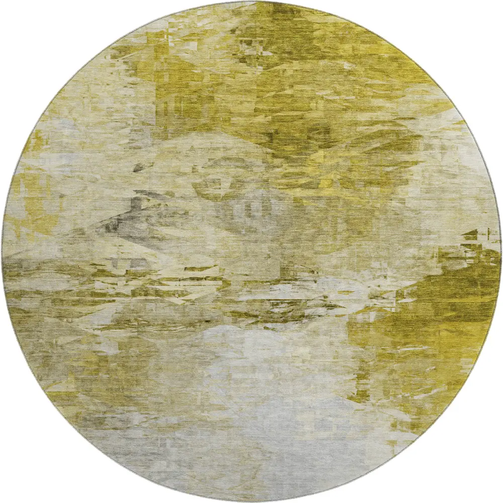 Mayfield AMF595 Gold 8' x 8' Rug
