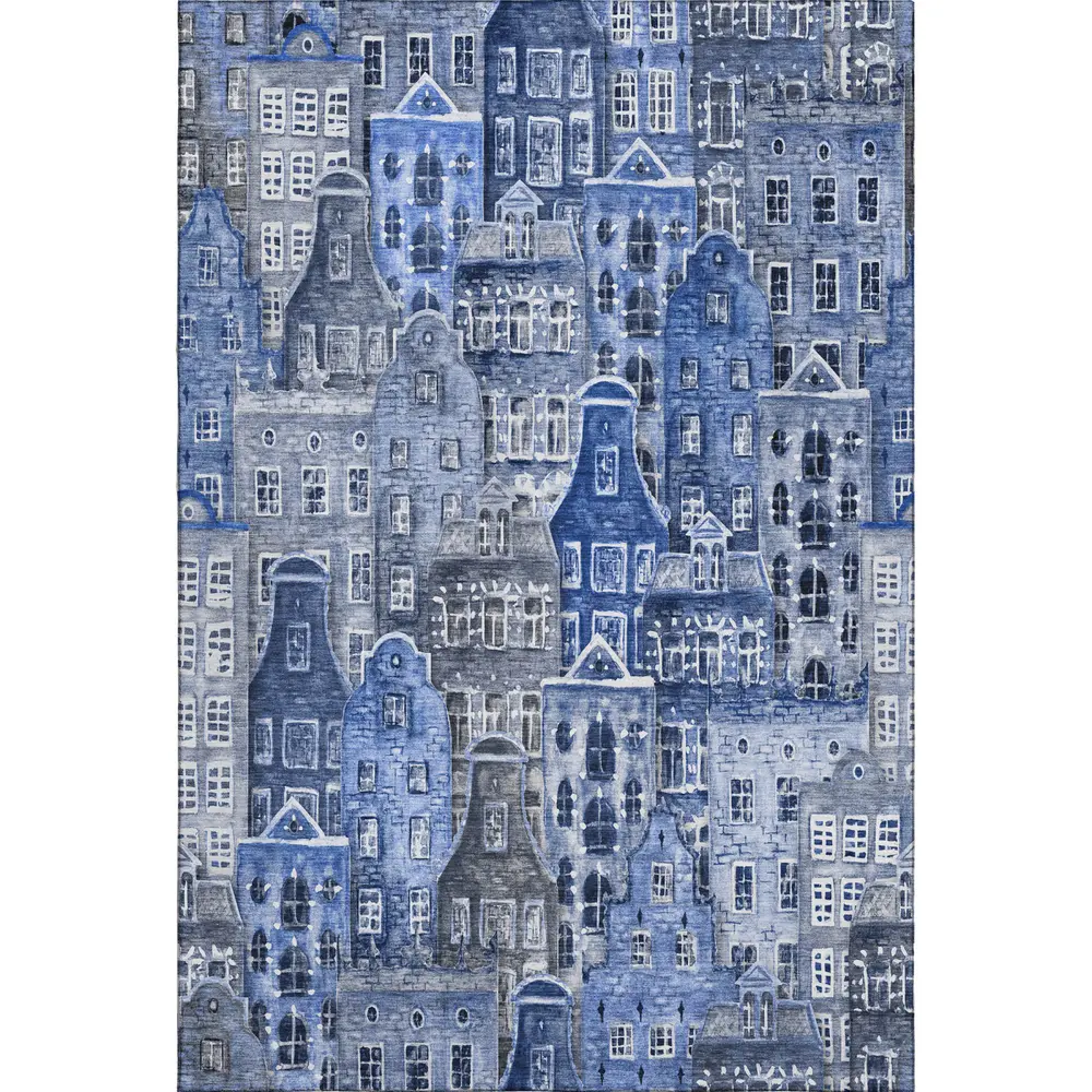Mayfield AMF600 Blue 3' x 5' Rug