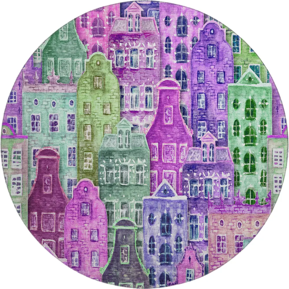 Mayfield AMF600 Purple 8' x 8' Rug