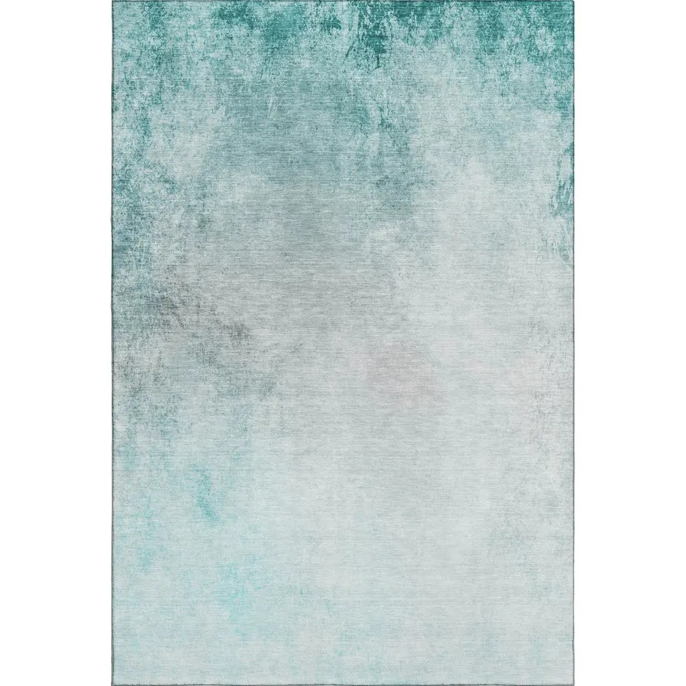 Mayfield AMF601 Teal 3' x 5' Rug