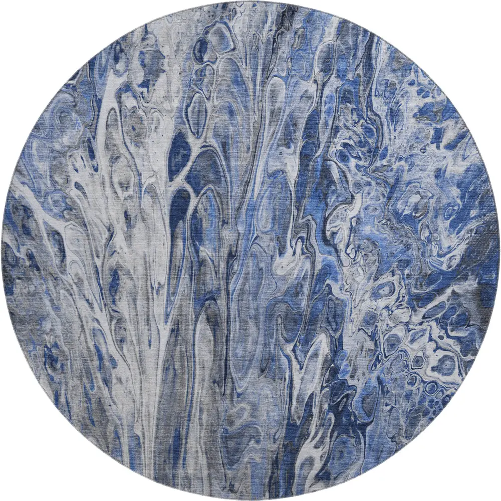 Mayfield AMF602 Blue 8' x 8' Rug