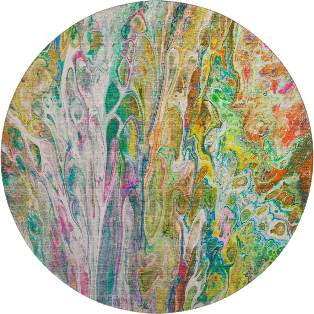 Mayfield AMF602 Green 8' x 8' Rug