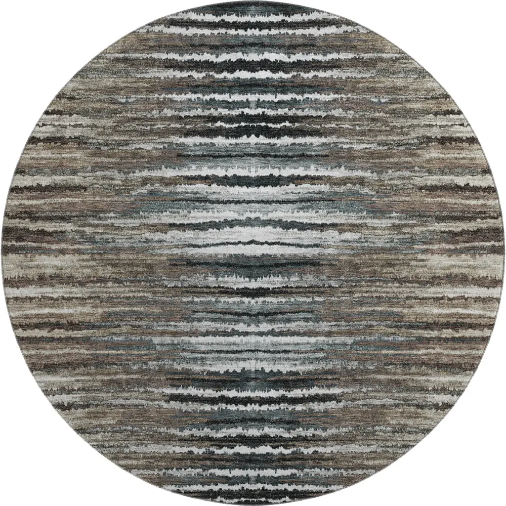 Mayfield AMF604 Brown 8' x 8' Rug