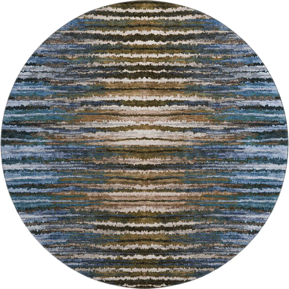 Mayfield AMF604 Blue 8' x 8' Rug
