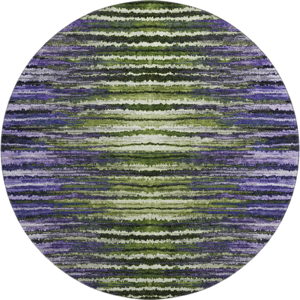 Mayfield AMF604 Purple 8' x 8' Rug