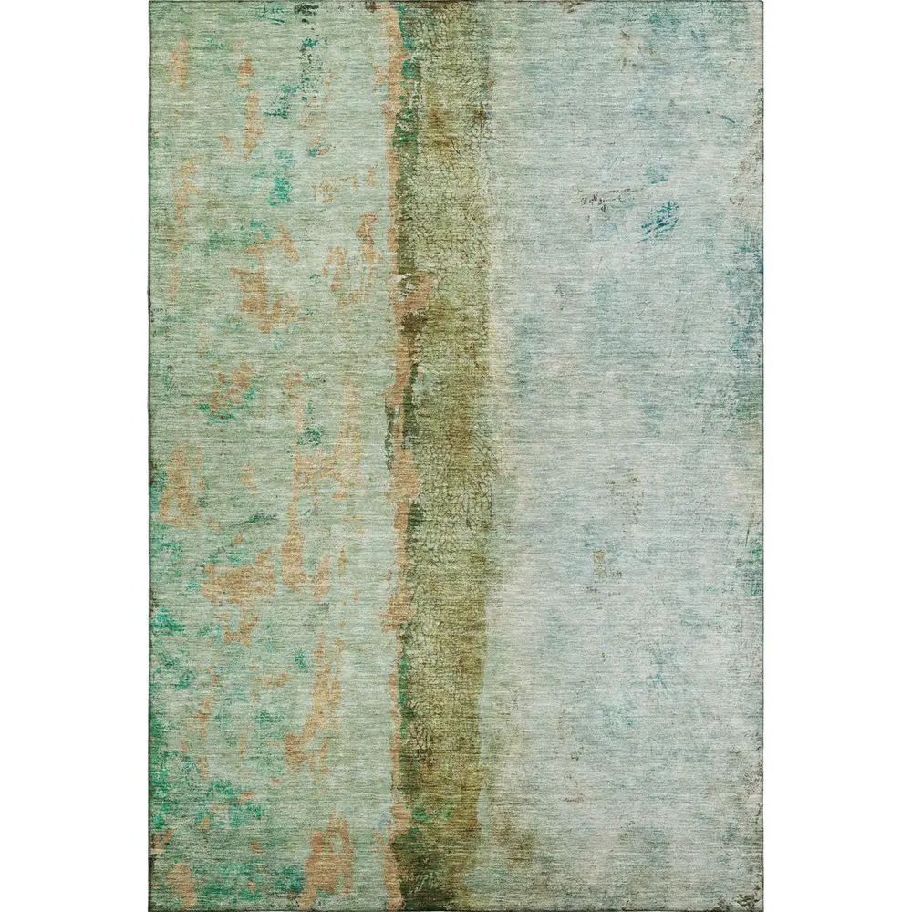 Mayfield AMF605 Green 9' x 12' Rug