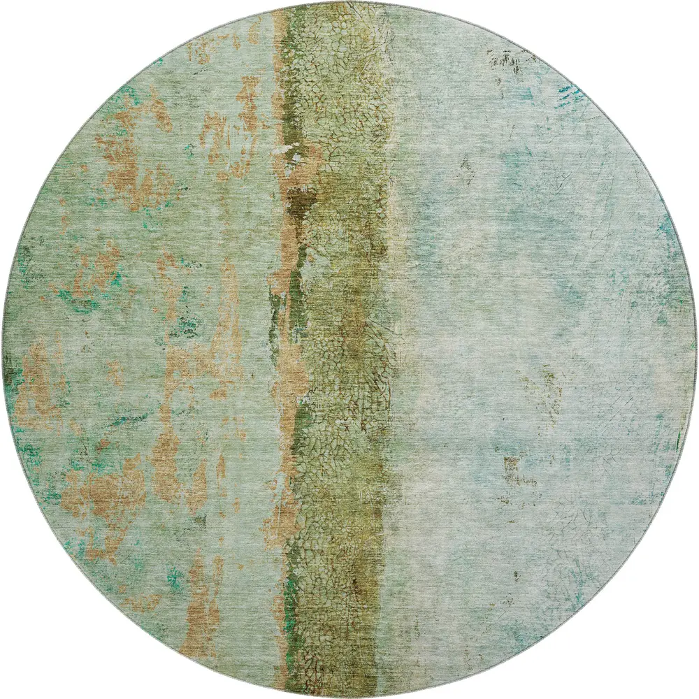 Mayfield AMF605 Green 8' x 8' Rug