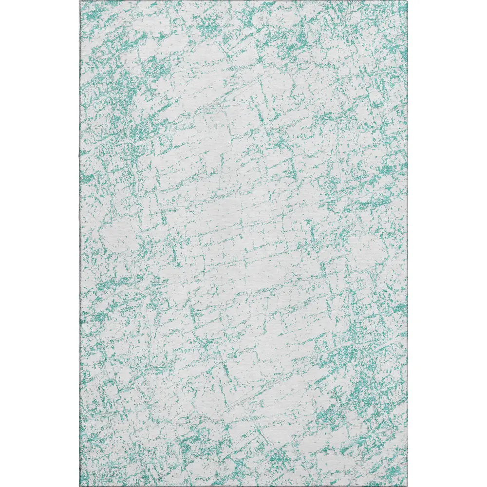 Mayfield AMF606 Teal 3' x 5' Rug