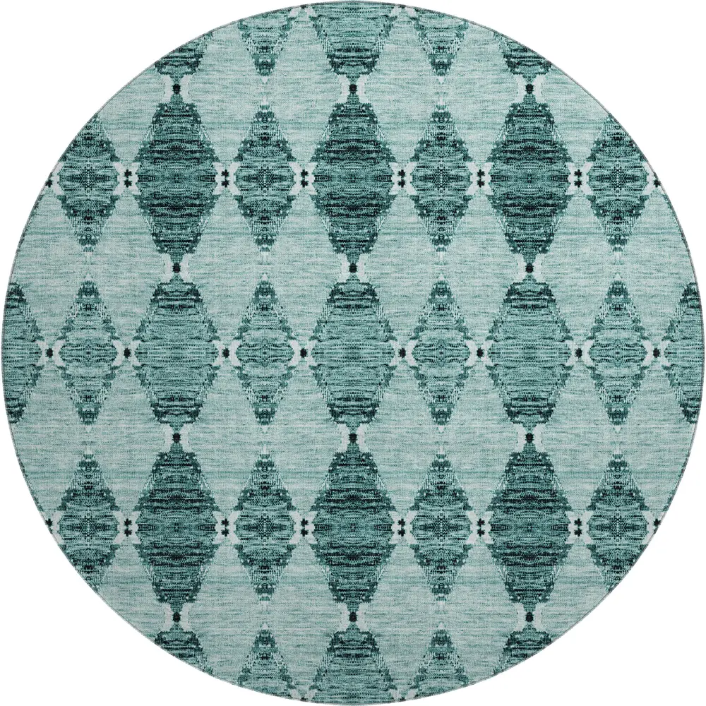 Mayfield AMF610 Teal 8' x 8' Rug