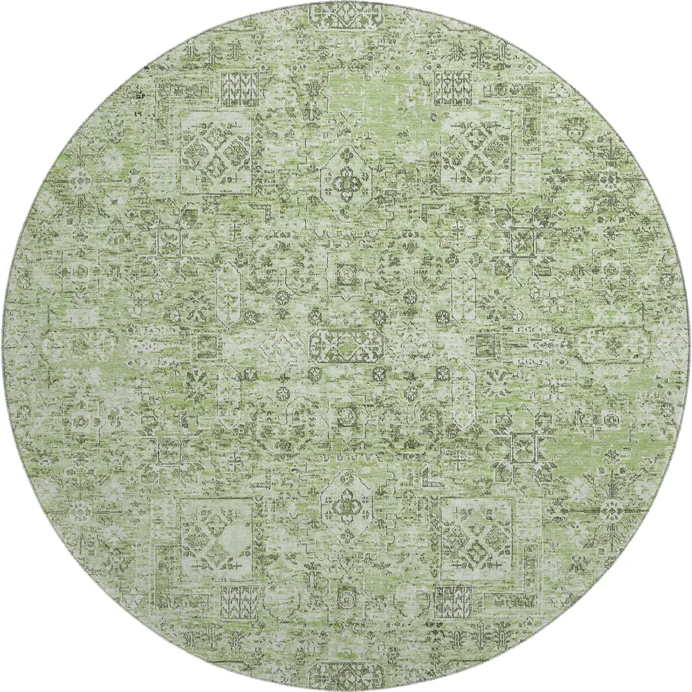 Mayfield AMF611 Green 8' x 8' Rug