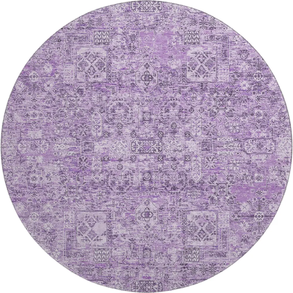 Mayfield AMF611 Lilac 8' x 8' Rug