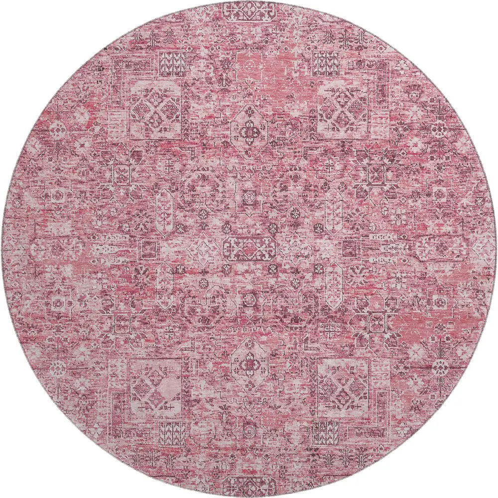 Mayfield AMF611 Pink 8' x 8' Rug
