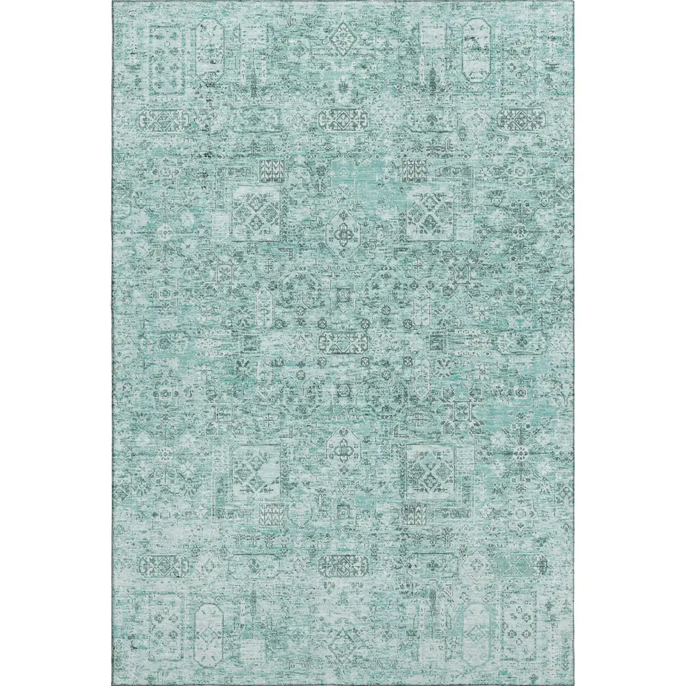 Mayfield AMF611 Teal 10' x 14' Rug