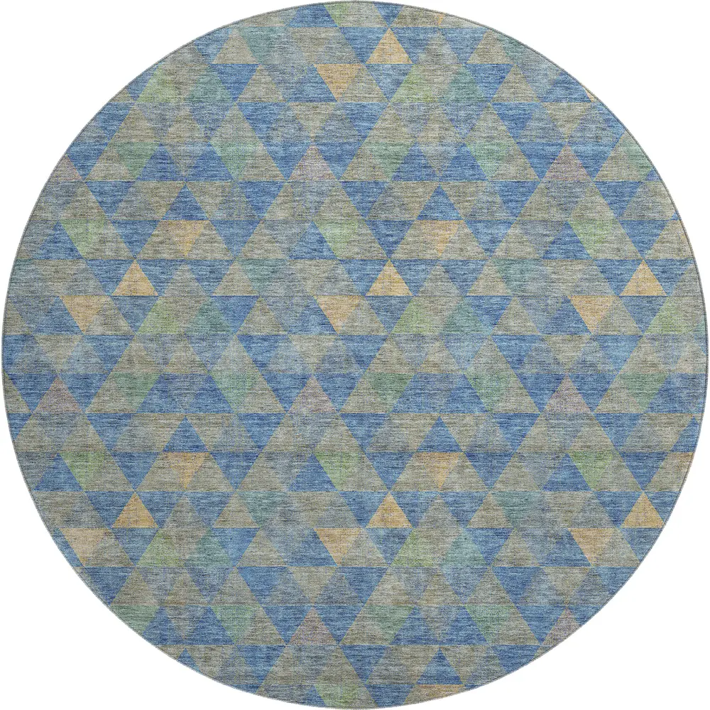 Mayfield AMF612 Blue 8' x 8' Rug