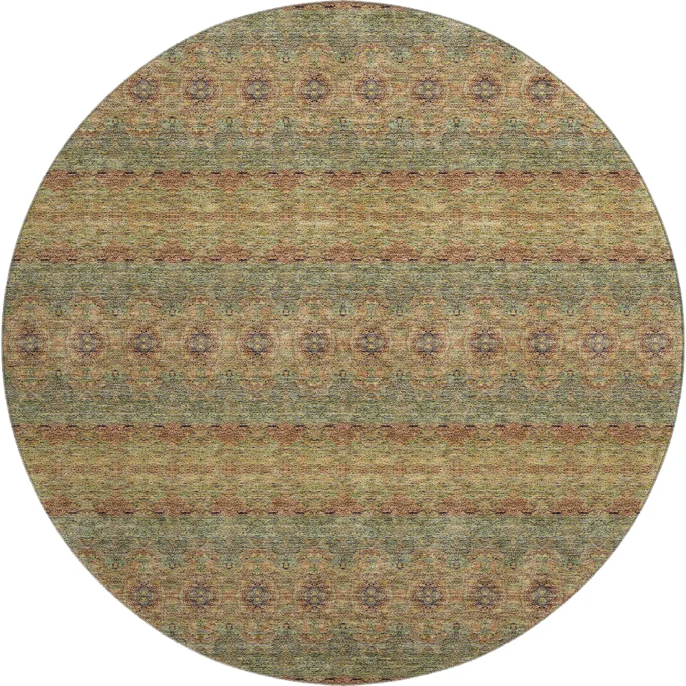 Mayfield AMF615 Green 8' x 8' Rug