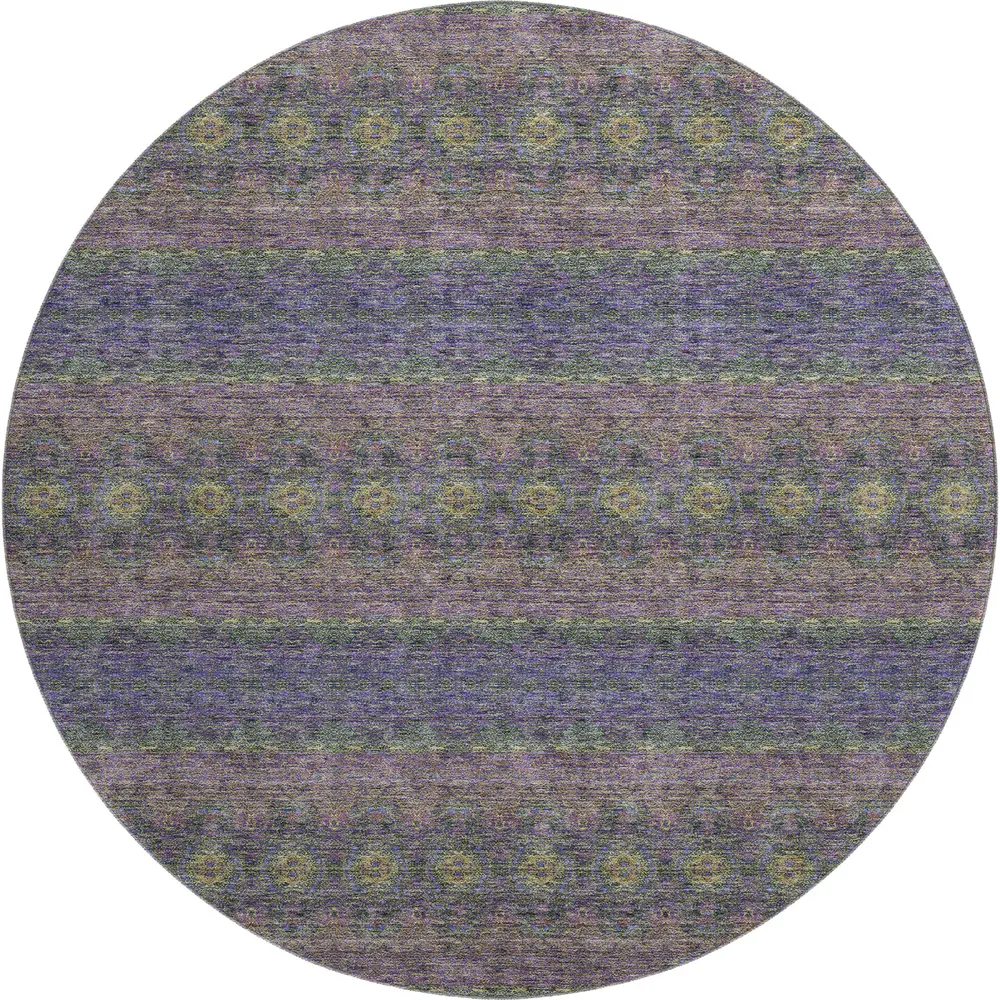 Mayfield AMF615 Purple 8' x 8' Rug