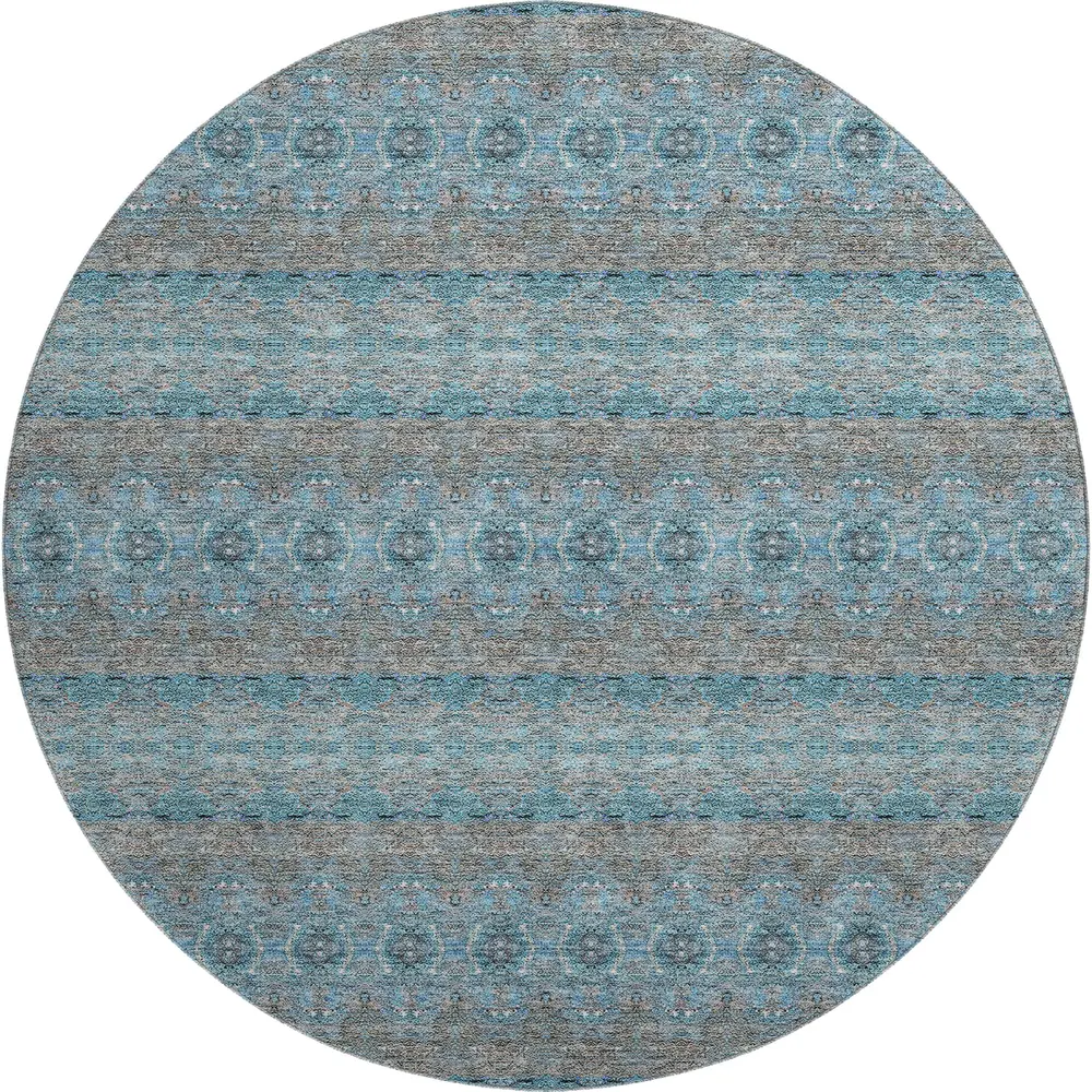 Mayfield AMF615 Teal 8' x 8' Rug