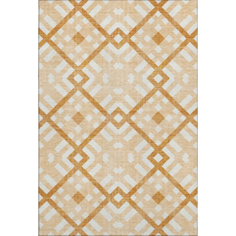 Mayfield AMF616 Peach 3' x 5' Rug